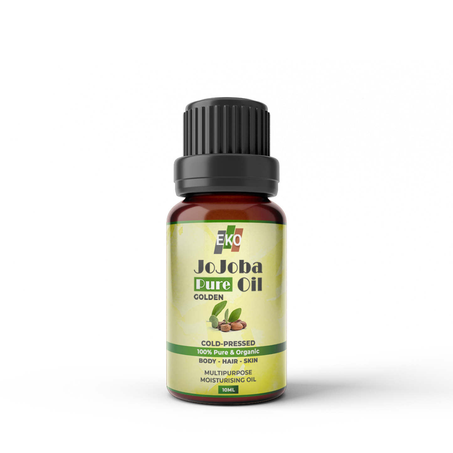 EKO Jojoba oil for multiple purposes 10ml glass bottle