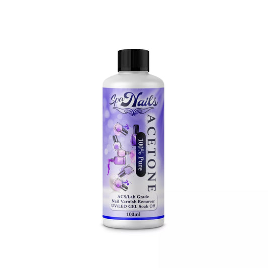 100% PURE SPA ACETONE FOR NAILS & OTHER MULTIPLE USAGES 100ML FAST DELIVERY UK