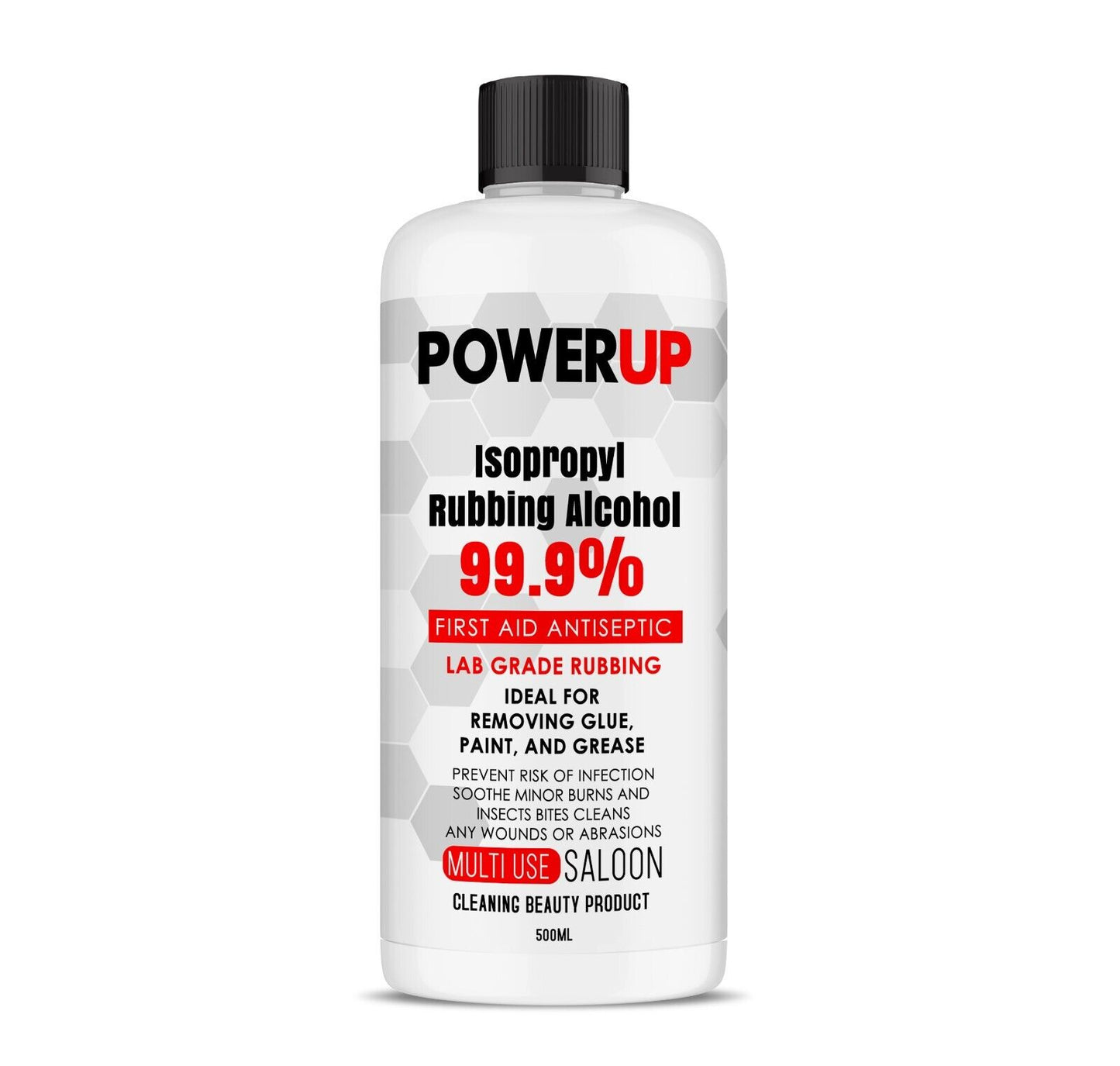 POWER UP ISOPROPYL ALCOHOL RUBBING IPA ISOPROPANOL 99.9% Fast Dispatch UK