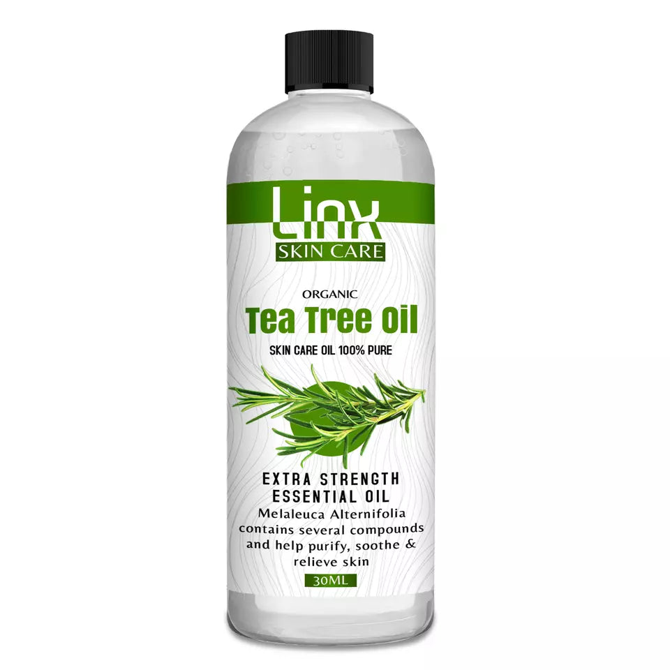 LINX TEA TREE OIL,PURE ESSENTIAL OIL,ANTI BACTERIAL &ANTI FUNGAL PROPERTIES 30ML