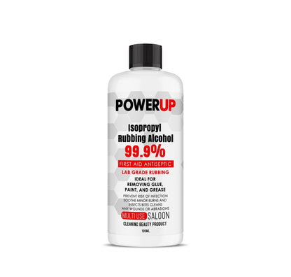 POWER UP ISOPROPYL ALCOHOL RUBBING IPA ISOPROPANOL 99.9% Fast Dispatch UK