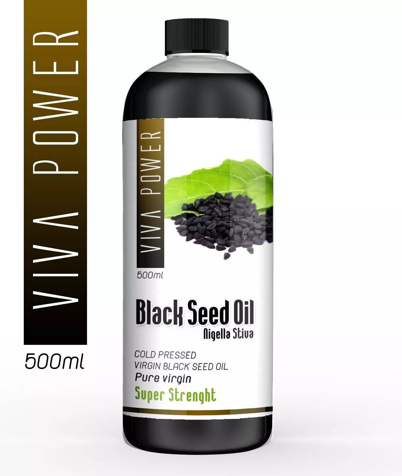 VIVA BLACK SEED OIL FOR MULTITUDE HEALTH BENIFITS 500ML FAST DELIVERY UK