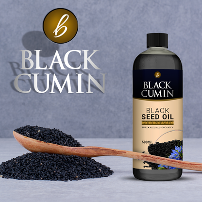 Extra Strong Black Seed Oil 100% cold-pressed /Black Cumin- 500ml