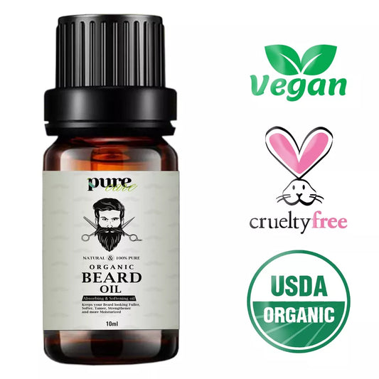 PURE CARE BEARD OIL FOR WELL-GROOMED AND STYLISH FACIAL FEATURES 10ML UK