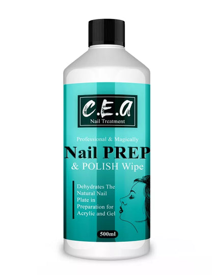 C.E.A NAIL PREP AND WIPE FOR GLOSSY NAILS AND RESIDUE REMOVER FAST DELIVERY UK