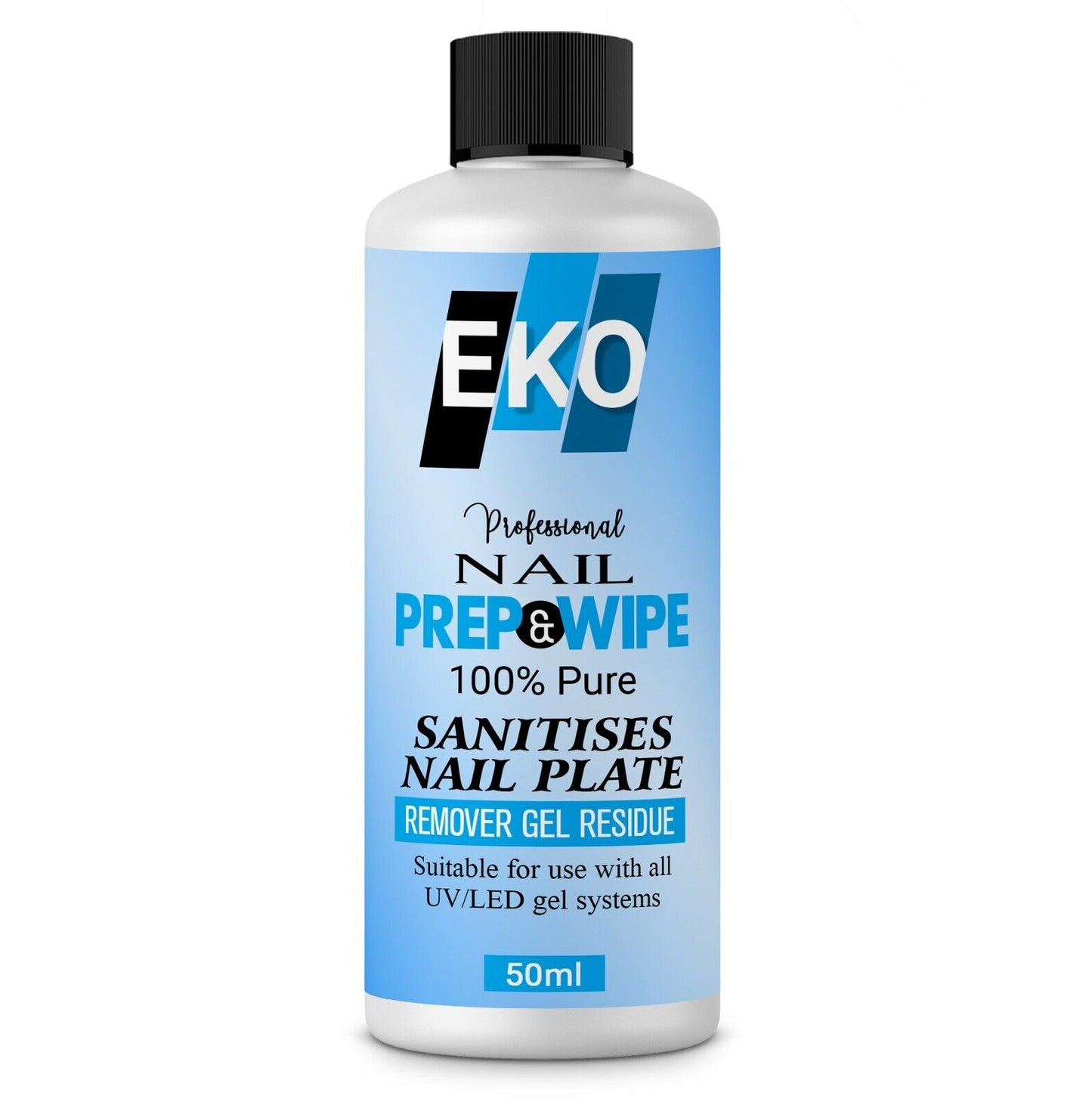 EKO NAIL AND PREP SOLUTION,NAIL CLEANSER AND RESIDUE REMOVER 50ML