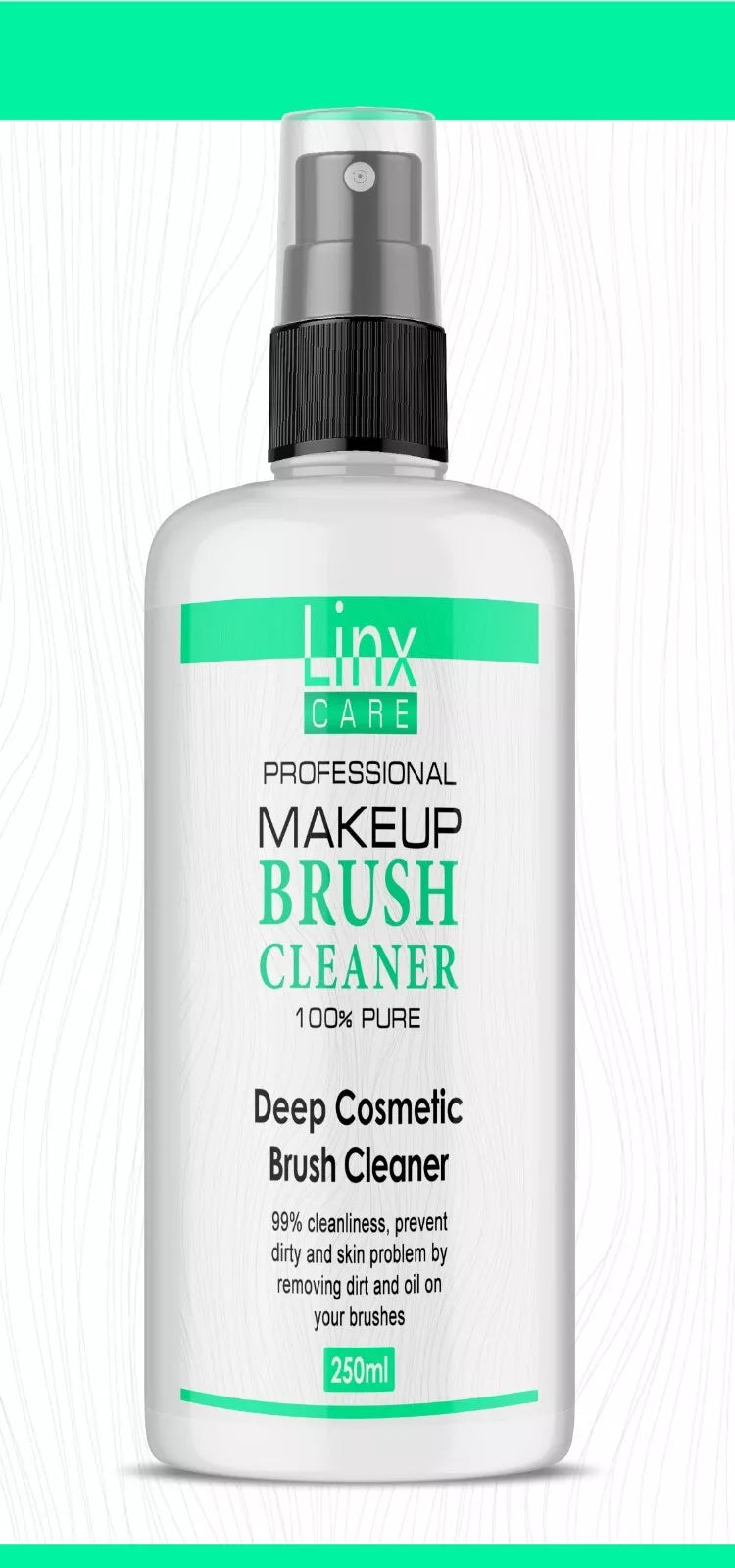 LINX MAKEUP BRUSH CLEANER 250ML SPRAY