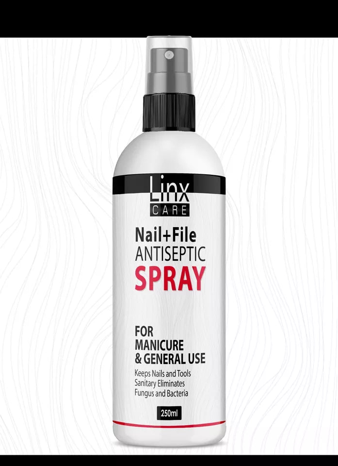 LINX NAIL FILE ANTISEPTIC AGAINST FUNGUS AND MICRO ORGANISMS 250ML SPRAY