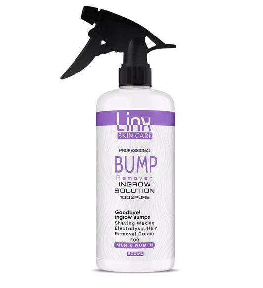 LINX MEN/WOMEN BUMP REMOVER ( INGROWN HAIR )POST SHAVE AND WAX TREATMENT 500 ML