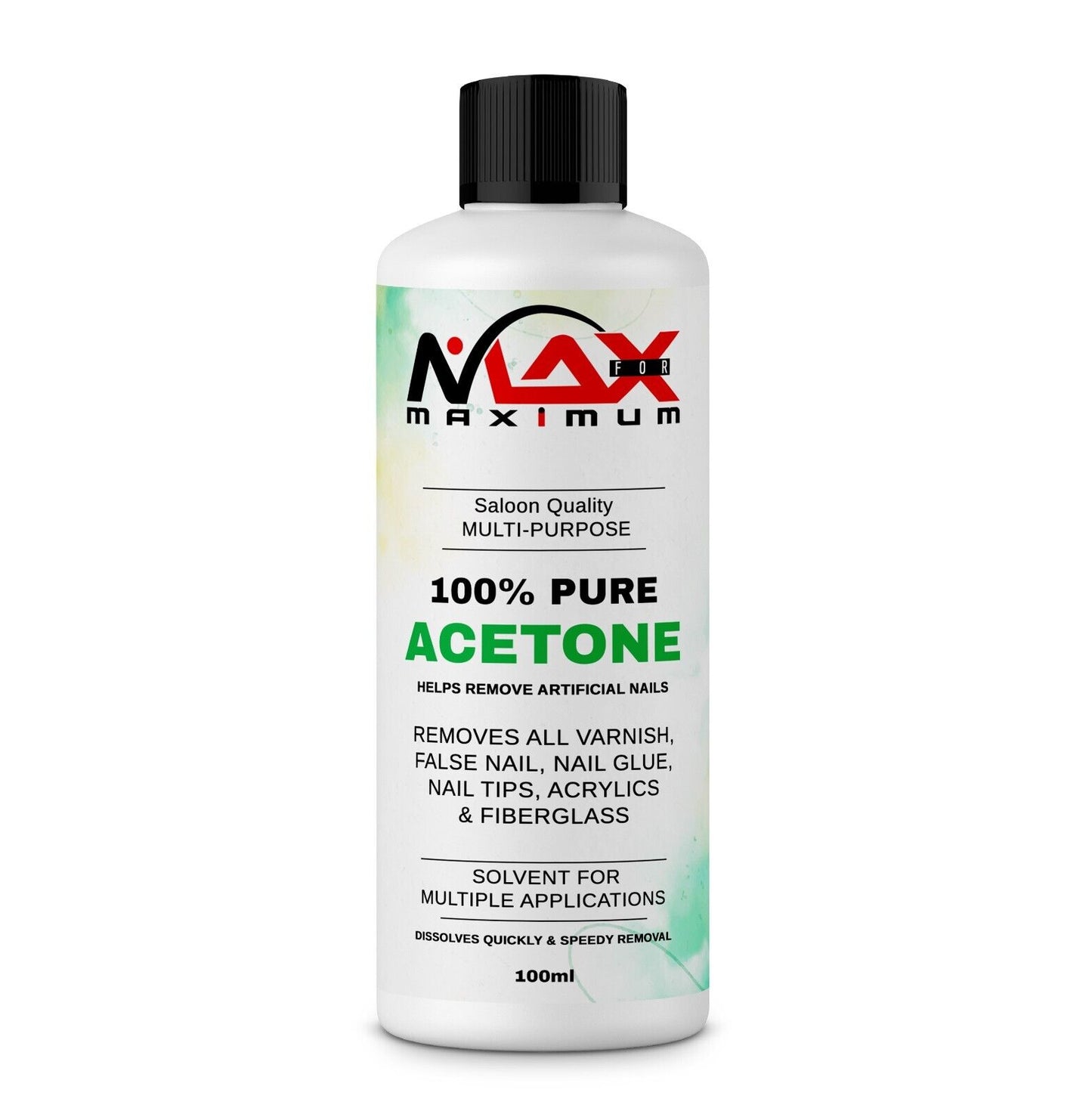 100% Pure Acetone Superior Quality Nail Polish Remover UV/LED GEL UK 100ML