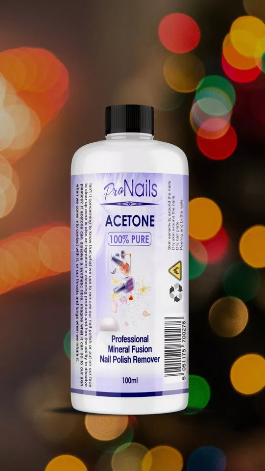 PRO NAILS ACETONE NAIL POLISH REMOVER FAST DELIVERY UK 100ML