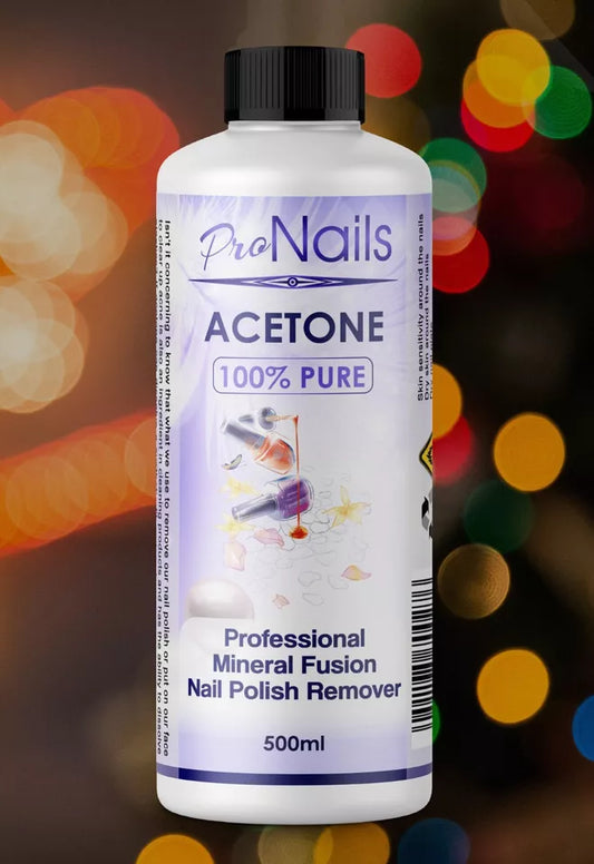 PRO NAILS ACETONE NAIL POLISH REMOVER FAST DELIVERY UK 500ML