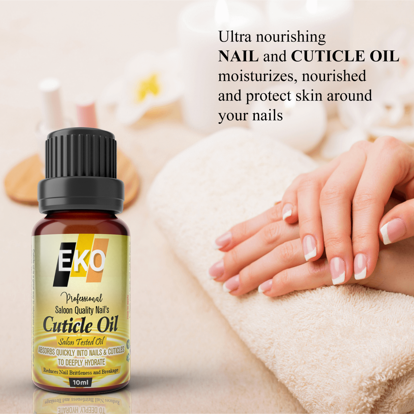 Pure Nail Cuticle Revitalizing Oil Manicure ❤️ Pedicure Treatment UK - 10ml