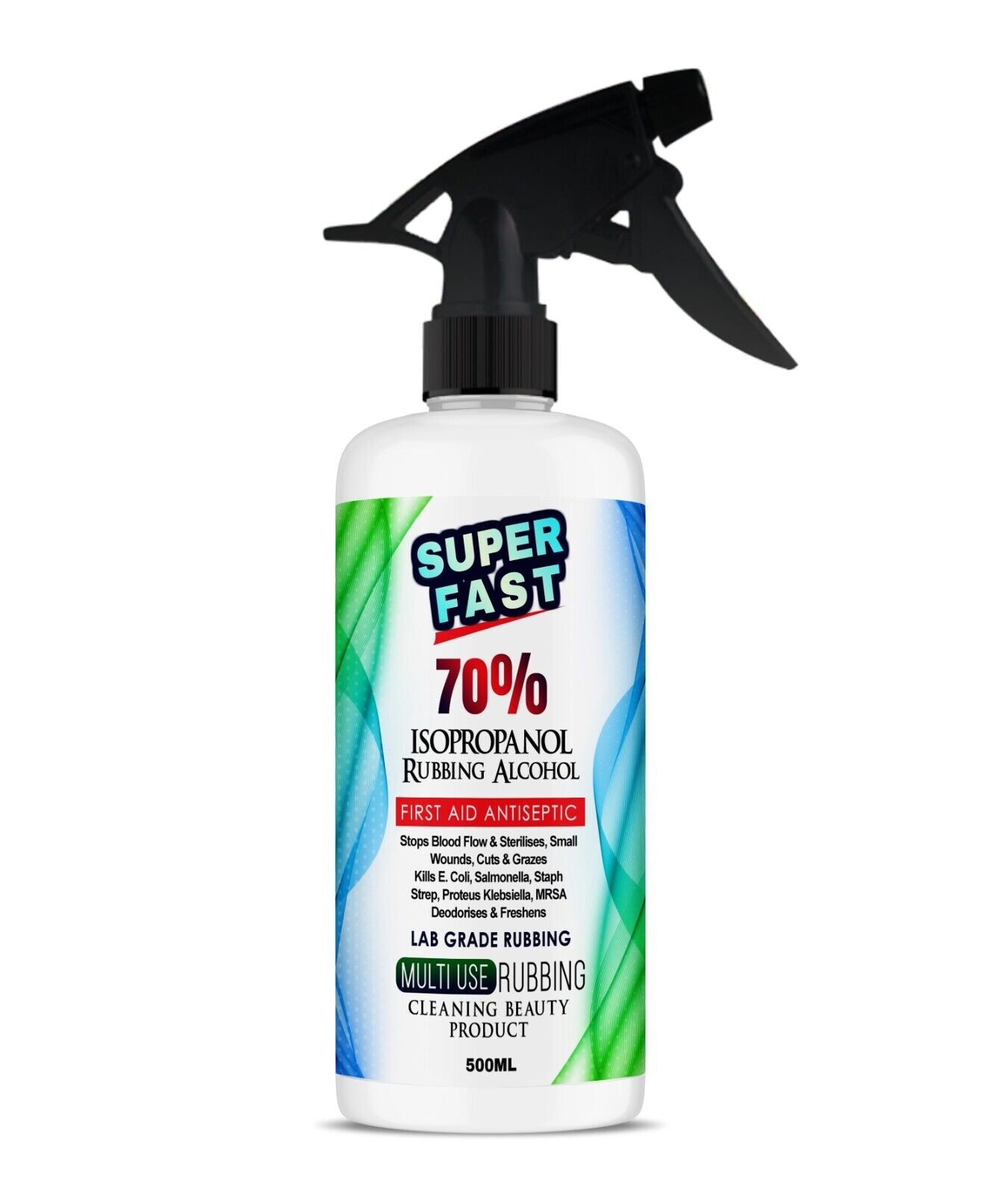 70% Rubbing Alcohol ,Multi use cleaner, Disinfectant and Antiseptic UK