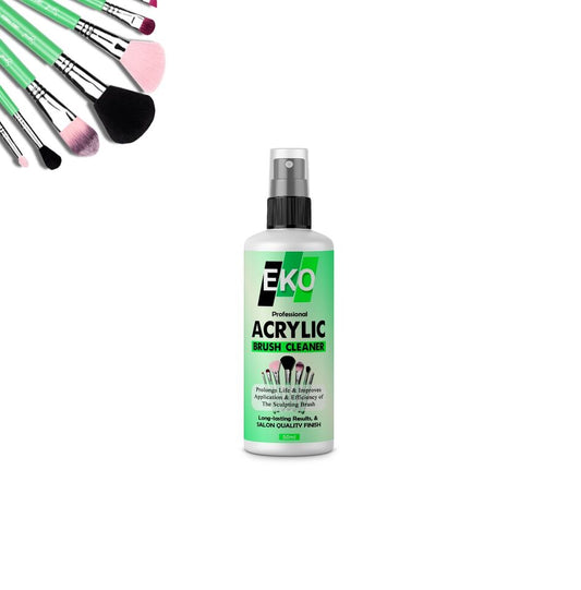 Professional Acrylic Makeup Brush Cleaner - Sterilizing Liquid UK - 250ml