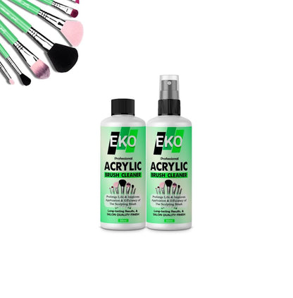 Professional Acrylic Makeup Brush Cleaner - Sterilizing Liquid UK - 250ml