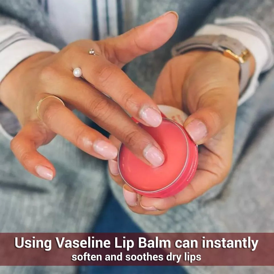 VASELINE LIPS BALM THERAPY PETEROLEUM JELLY FOR MOISTURIZE DRY AND CRACKED LIPS