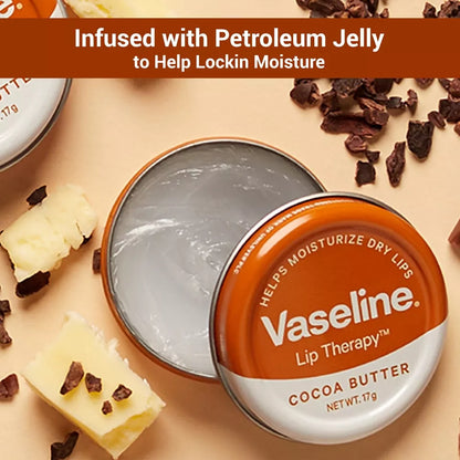 VASELINE LIPS BALM THERAPY PETEROLEUM JELLY FOR MOISTURIZE DRY AND CRACKED LIPS